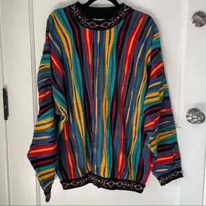 Vintage Men’s Coogi Multicolor Sweater